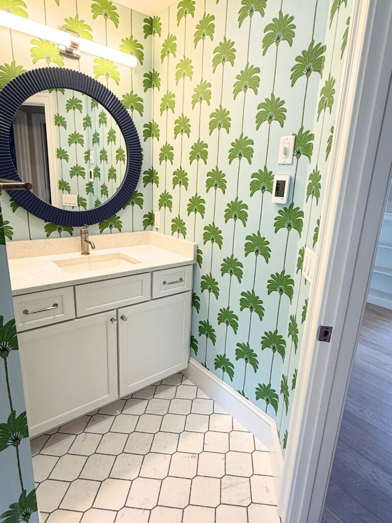 Our Take on a Modern Traditional Bathroom- With a Key West Twist!